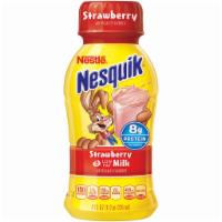 Nesquik milk 14 oz. · vanilla, chocolate, strawberry, strawberry banana