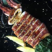 BBQ Squid · bbq squid in teriyaki sauce