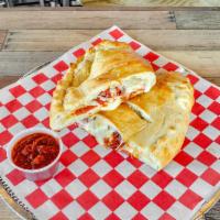 Build Your Own Calzones · This thing is the size of your head! Our signature dough stuffed with ricotta, mozzarella ch...