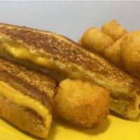 Grilled Cheese · Texas toast with a blend of melted cheeses.