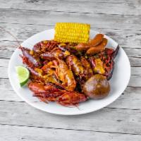 Crawfish pot  · 1 lb Craw-fish with 1 potato,1 sausage &1 Corn tossed in Spicy Creole Lemon Butter sauce