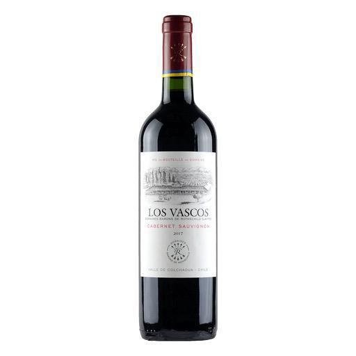 Los Vascos Cabernet Sauvignon  · Rich in fruit aromas: fresh plums, cherries, ripe raspberries, & black currant. Hints of licorice & white pepper. Palate is fresh & juicy, with remarkably well-balanced acidity, alcohol, & tannin.
750 ml bottled wine.
(Must be 21 to purchase)