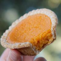 Mini Sweet Potato Pie · Down home comfort pie, this sweet potato custard is baked in a flaky crust to perfection.