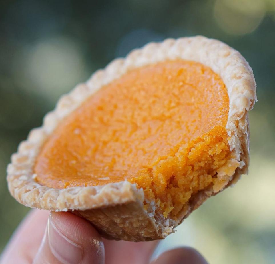 Mini Sweet Potato Pie · Down home comfort pie, this sweet potato custard is baked in a flaky crust to perfection.