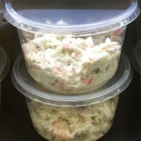 Fresh Seafood Salad · Freshly homemade seafood salad (1/2 pound) 