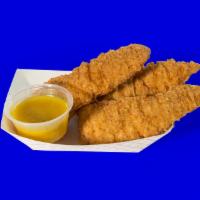 4. Chicken Tenders · A classic for sure.  3 hand-breaded tenderloins. Try them with our house made Ranch or Honey...