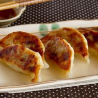 Gyoza ·  Pan-Fried Pork dumplings.