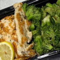 Grilled Chicken with Rice and Veggies · 