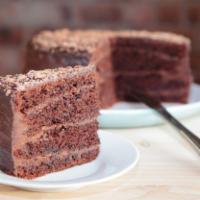 Chocolate Layer Cake · Slice.