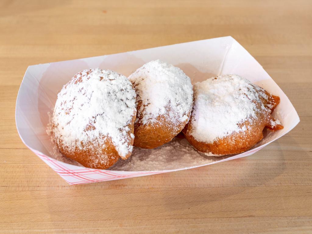 Fried Oreos  · 3 battered and fried oreos dusted with powdered sugar