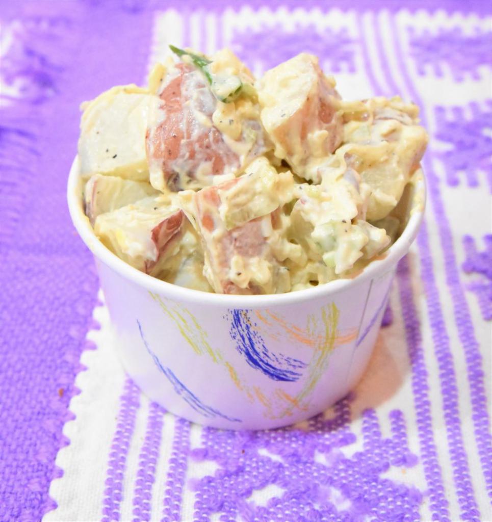 Potato Salad · Cold dish made from seasoned potatoes. 