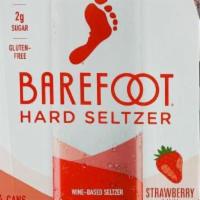 250 ml. Barefoot Hard Seltzer Strawberry and Guava · Hard Seltzer is a great tasting Hard Seltzer made with sparkling water, real wine and natura...