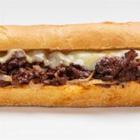 Cheesesteak Grinder · Pick your toppings to build your own Cheesesteak Grinder.