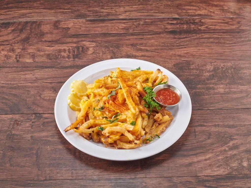 Disco Fries · Served with melted cheese and brown gravy.