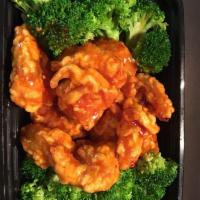 10. General Tso's Shrimp · Hot and spicy.