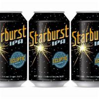 Ecliptic Starburst IPA   IBU 75   ABV 7.8%   Gravity 17.5 · Brewed with Amarillo, Azacca, Centennial, Citra, Mosaic and Simcoe hops for fresh flavors of...