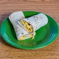 Ultimate Breakfast Burrito · Egg, potatoes, beans, cheese and choice of meat and chile.