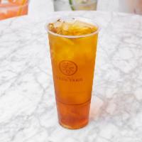 Cold Honey Osmanthus Oolong Tea 桂花蜜烏龍 · Signature Drink! Best seller!