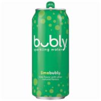 16oz Bubly Sparkling Water (Lime) · Can