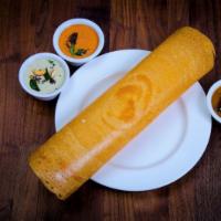 Plain Dosa. · Classic South Indian thin crepe made of rice & lentil.
