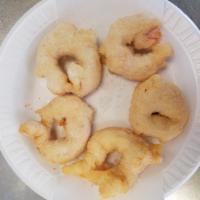 5. Fried Jumbo Shrimps · 5 pieces.