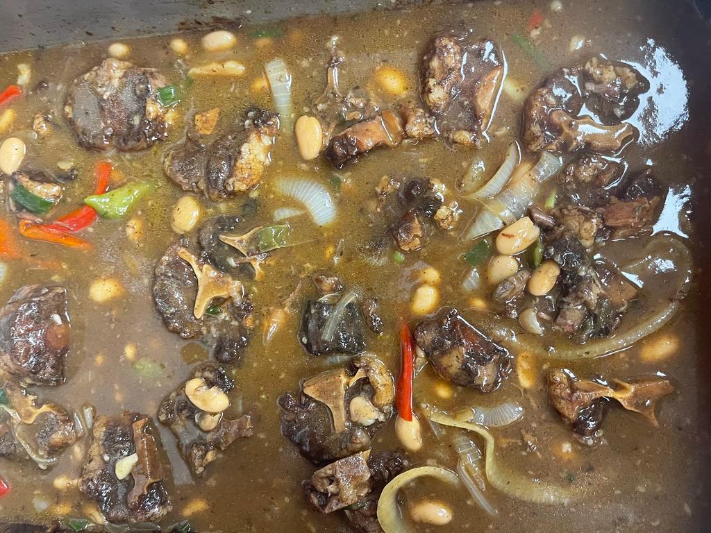 Oxtail · All natural season Jamaican and Jamaican spices