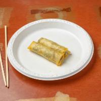 1. Shanghai Vegetable Spring Roll · 2 pieces.
