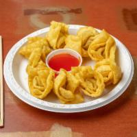 4. Fried Wontons · 10 pieces. Sweet and sour sauce.