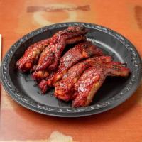 21. Barbecued Spare Ribs · Ribs that have been broiled, roasted, or grilled. 