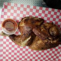 1/2 Smoked Chicken · Come with one side (please specify what side you want)