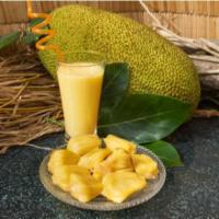 Coconut Breadfruit Juice · Ripe breadfruit puree, coconut milk, nutmeg, vanilla, and nutriment.