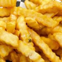 Plain Fries · Crispy fries seasoned with salt.