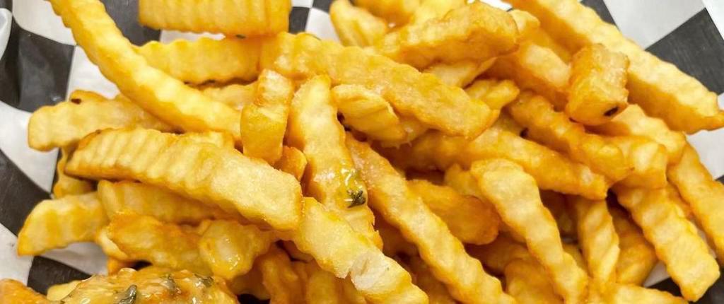 Plain Fries · Crispy fries seasoned with salt.