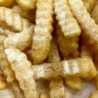 Parmesan Ranch Fries · Crispy fries seasoned with parmesan ranch seasoning. 