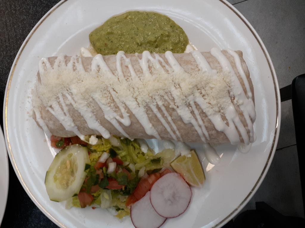 Vegetariano Burrito · Veggie.
