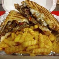 Really  Philly Melt  ·  Seasoned steak, sauteed peppers, mushrooms, caramelized onions with bacon and mozzarella ch...