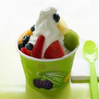 Quart of fresh Frozen Yogurt · 32 oz.