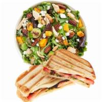Salad & Panini · Create your own style with your choice of any half salad and panini melt.