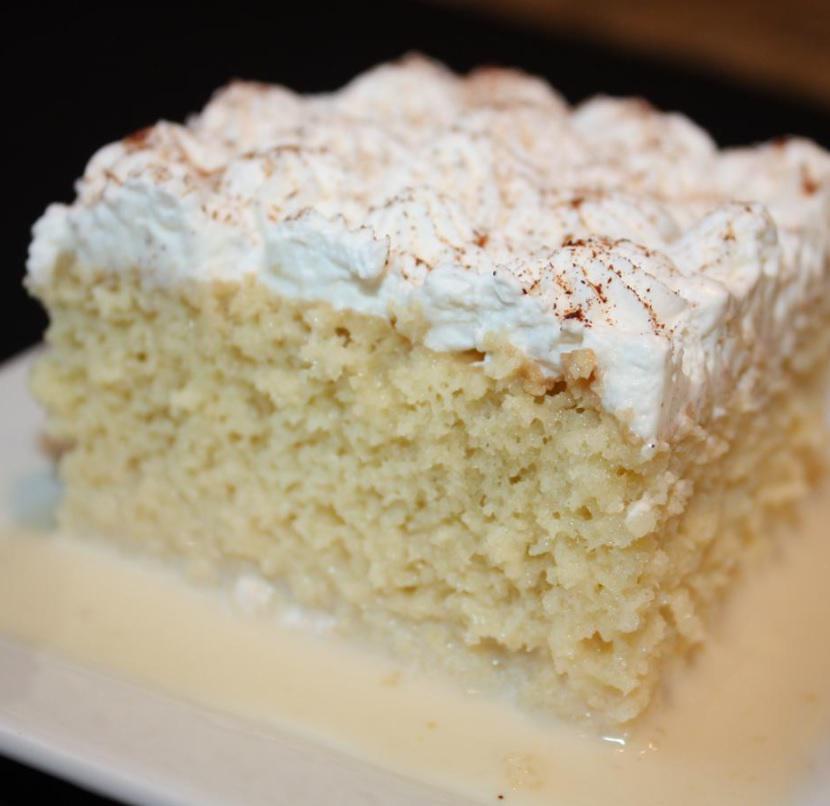 Tres Leches · Tres Leches Cake has a soft and ultra-moist crumb. It is soaked with a 3 milk mixture and topped with a lightly sweetened whipped cream.