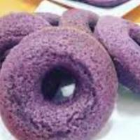 Ube Purple Yam Baked Donut (Gluten Free)- Non Vegan · Baked cake donut Ube purple yam - Gluten-Free