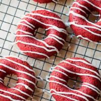 Red Velvet Cake Donut - Non Vegan · Baked cake donut Red Velvet