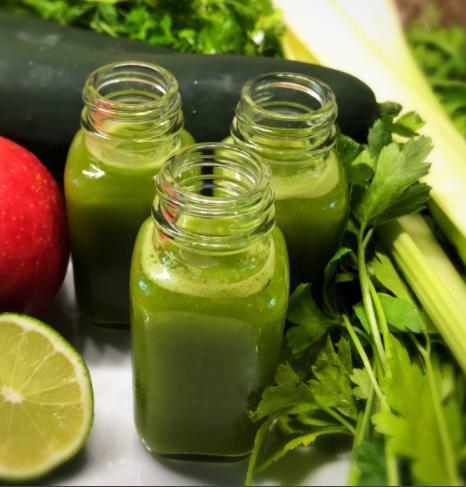12 Oz Detox Juices For Weight loss- Green Flex Juice · Spinach, orange peeled, fresh ginger, cucumber, apples, celery.


