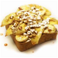 Banana Walnut Honey Bread · Honey bread, bananas and walnuts.