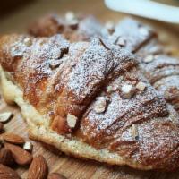 Almond Croissant · A classic almond croissant is the ultimate sweet breakfast pastry.