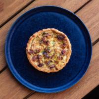 Quiche · Leeks, Smoked Applewood Bacon, Parmesan 