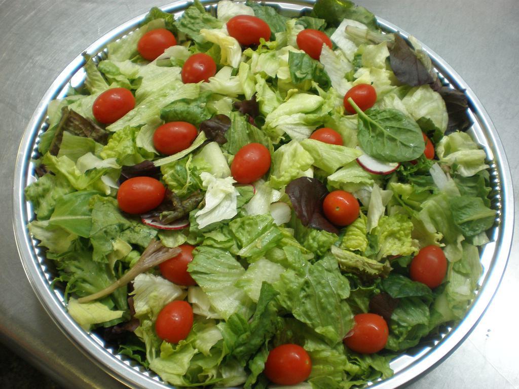 Green Salad Party Plate · 