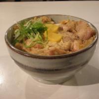 Oyako Don · Chicken with egg over rice.