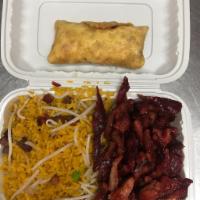 Boneless Spare Ribs Combo · (served with pork fried rice and an eggroll)