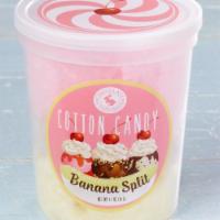 Banana Split Cotton Candy · This delicious treat will make you feel like you have stepped inside your favorite ice cream...
