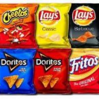Chips  · Crispy chips in a variety of flavors to choose from.